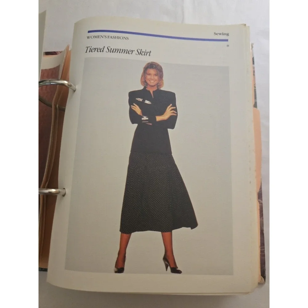 Vintage 1989 Golden Needlecraft Creations Patterns Crochet in a 2 Binder set